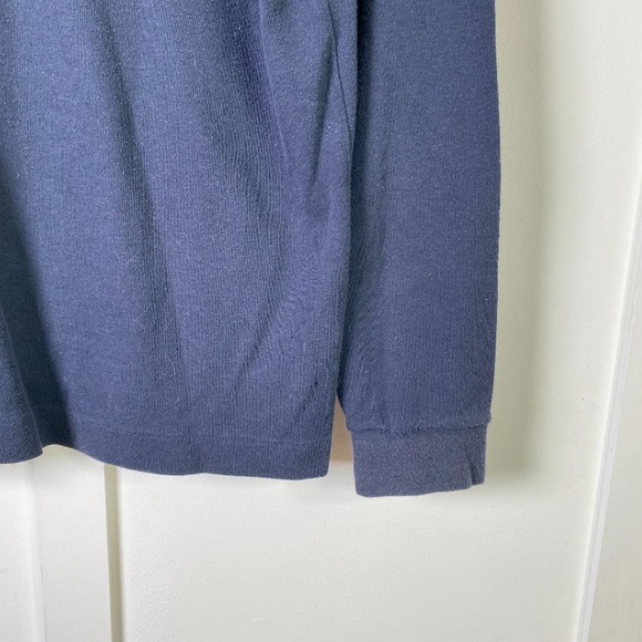 014 Original Fila Roll Neck Top Long Sleeve Blue Large - Picture 6 of 10